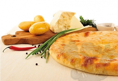 Пирог с картофелем и сыром